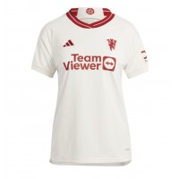 Manchester United Bruno Fernandes #8 Replica Third Shirt Ladies 2023-24 Short Sleeve